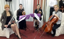 Kvartet sa flautom na obeležavanju primirja u I svetskom ratu - Bitolj, Makedonija