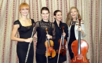 Kvartet sa flautom na obeležavanju primirja u I svetskom ratu - Bitolj, Makedonija