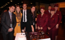 Qatar Airways coctail