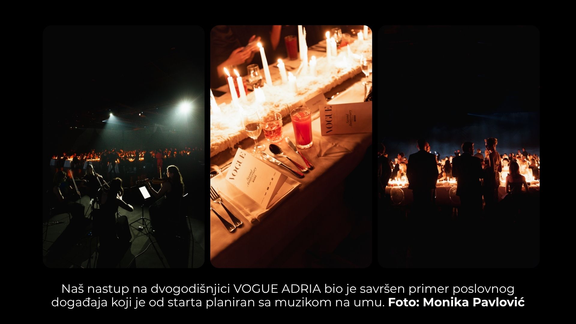 muzika za poslovne eventove. VOGUE ADRIA